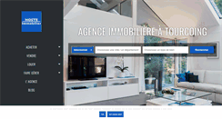Desktop Screenshot of hoste-immobilier.fr